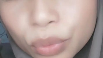 Jilbab Kak Donita Pap Toket Mungil